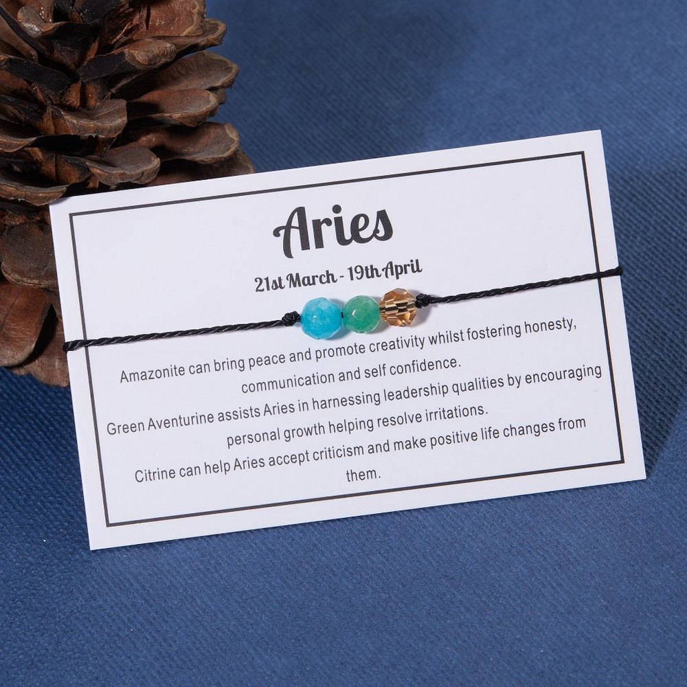 🆕Zodiac Sign Bracelets - Picture 4 of 11